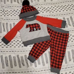 12m Christmas outfit for boys!
